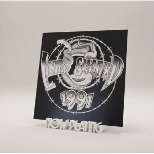 POD CRAFT - Now Playing Plak Sergileme Standı - Beyaz POD CRAFT - Now Playing Plak Sergileme Standı - Beyaz