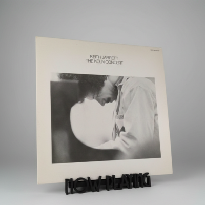 Now Playing Plak Sergileme Standı - Siyah