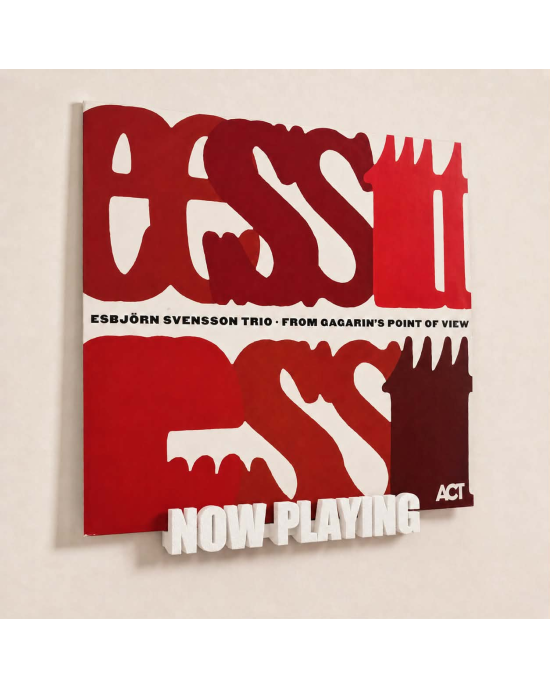 Now Playing Duvar Tipi Plak Standı – LP Kapak Sergileme Aparatı - Beyaz Now Playing Duvar Tipi Plak Standı – LP Kapak Sergileme Aparatı - Beyaz
