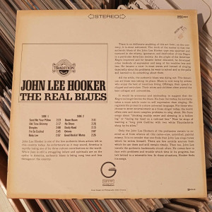 John Lee Hooker - The Real Blues John Lee Hooker - The Real Blues