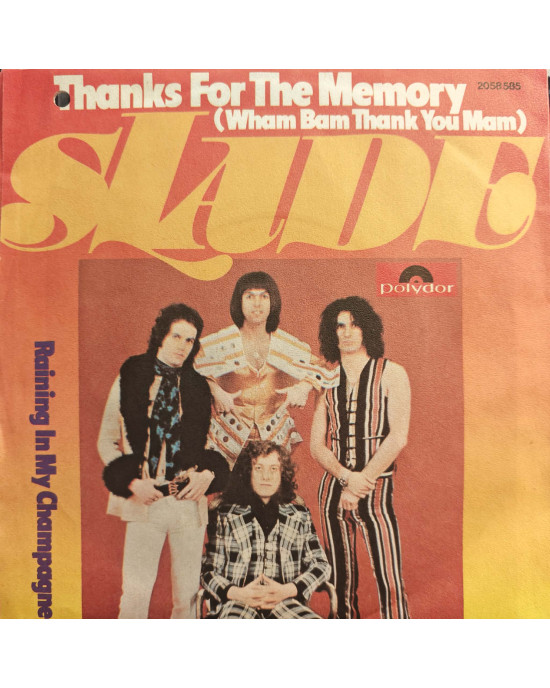 Slade - Thanks For The Memory - 45'lik