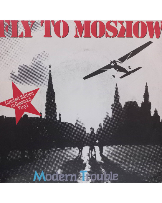 Modern Trouble - Fly To Moscow - Limited Edition, Şeffaf Plak - 45'lik Modern Trouble - Fly To Moscow - Limited Edition, Şeffaf Plak - 45'lik