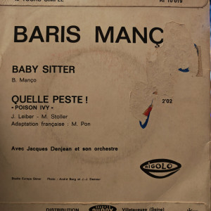 Barış Manço - Baby Sitter - 45'lik Barış Manço - Baby Sitter - 45'lik