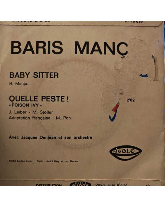 Barış Manço - Baby Sitter - 45'lik