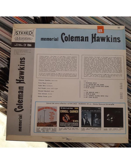 Coleman Hawkins - Memorial Coleman Hawkins - Memorial