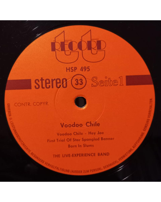 The Live Experience Band - Voodoo Chile - Live Experience 69-70 The Live Experience Band - Voodoo Chile - Live Experience 69-70