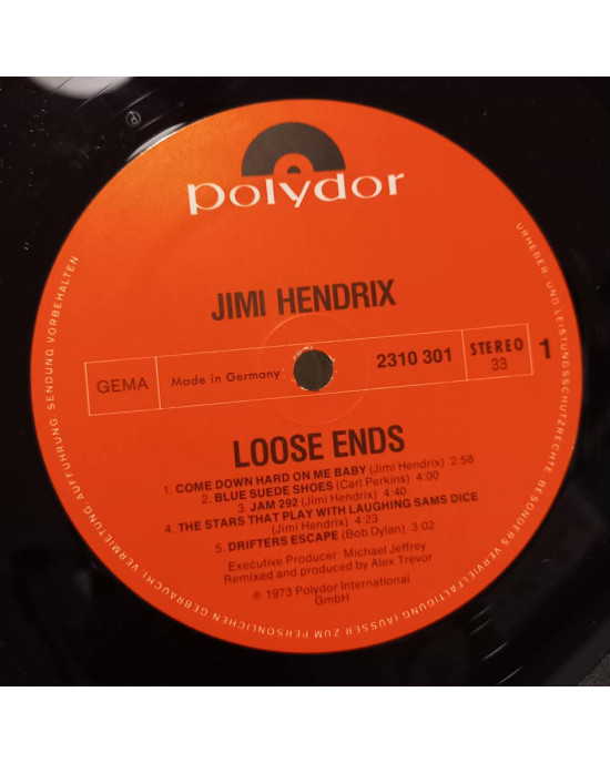 Jimi Hendrix - Loose Ends Jimi Hendrix - Loose Ends
