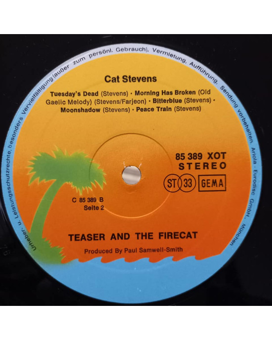 Cat Stevens - Teaser And The Firecat Cat Stevens - Teaser And The Firecat