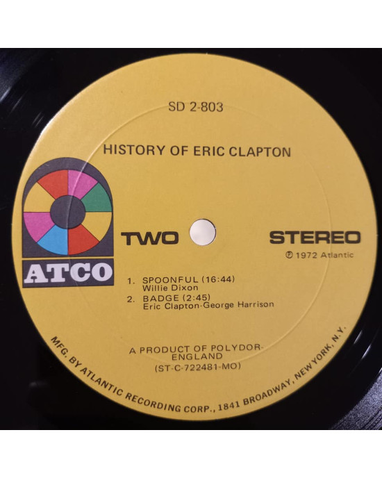Eric Clapton - History Of Eric Clapton Eric Clapton - History Of Eric Clapton