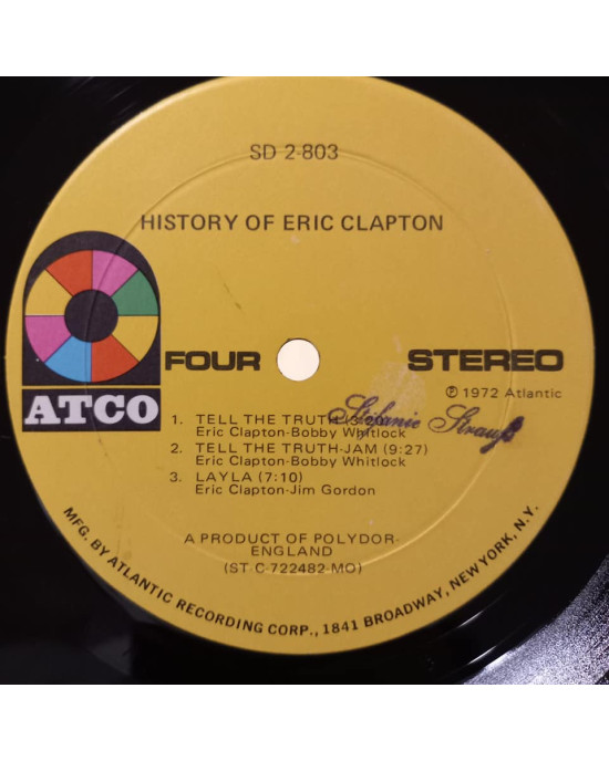 Eric Clapton - History Of Eric Clapton Eric Clapton - History Of Eric Clapton