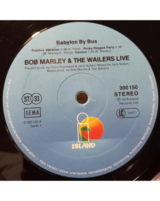 Bob Marley - Babylon By Bus Bob Marley - Babylon By Bus