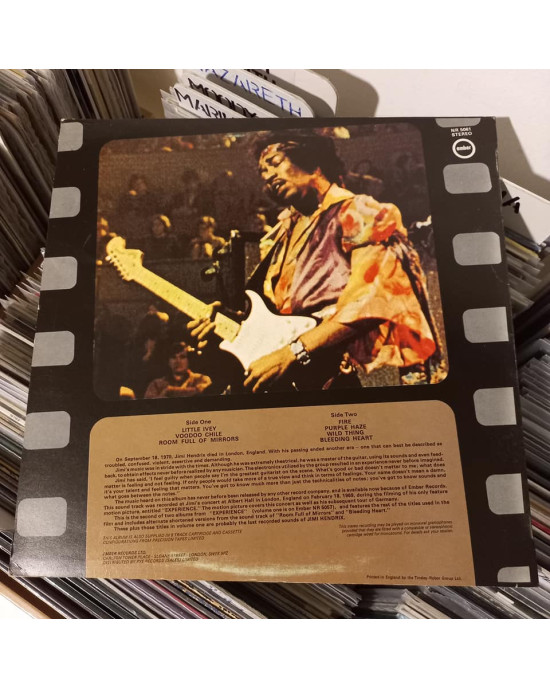 Jimi Hendrix - More  "Experience" Jimi Hendrix (Titles From The Original Sound Track Of The Feature Length Motion Picture) (Volume Two)
