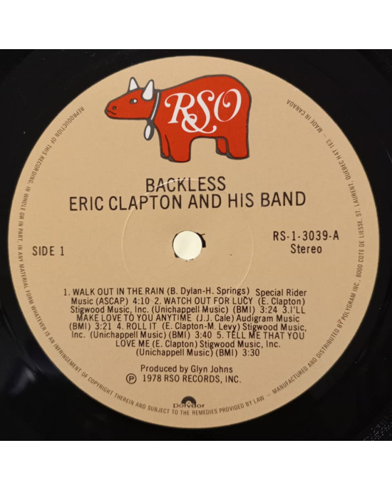 Eric Clapton - Backless Eric Clapton - Backless