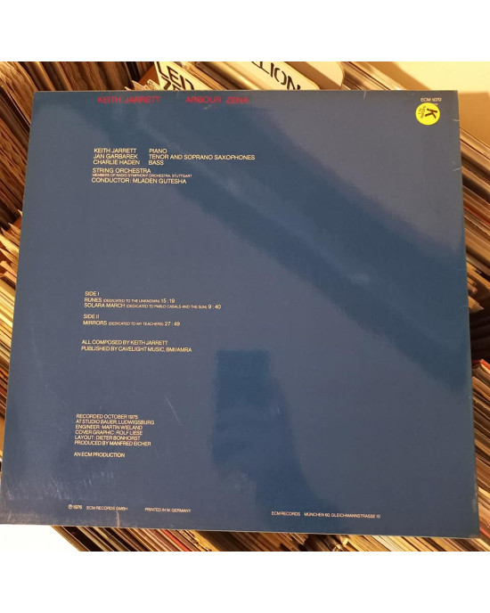Keith Jarrett - Arbour Zena - ECM Keith Jarrett - Arbour Zena - ECM