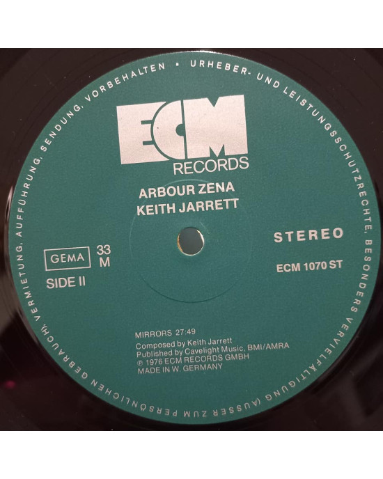 Keith Jarrett - Arbour Zena - ECM Keith Jarrett - Arbour Zena - ECM