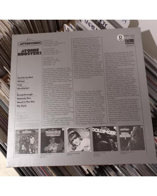 Atomic Rooster - Attention! Atomic Rooster! Atomic Rooster - Attention! Atomic Rooster!