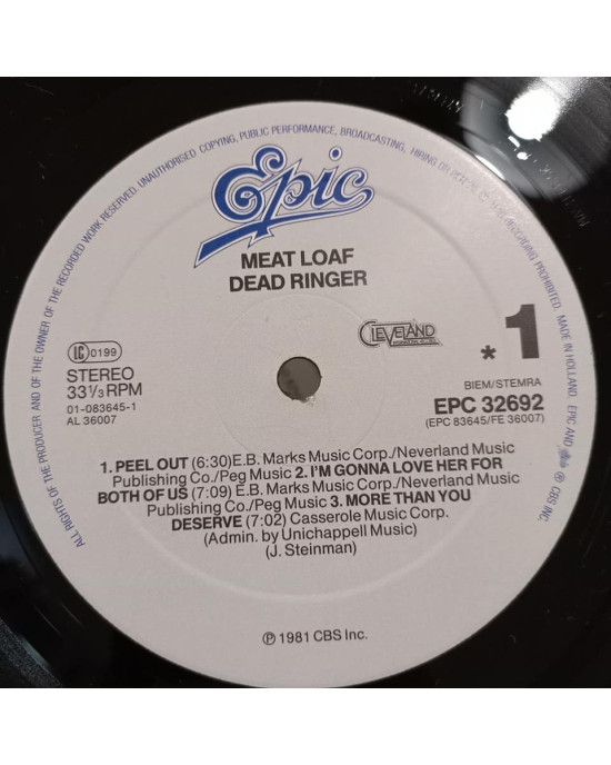 Meat Loaf - Dead Ringer Meat Loaf - Dead Ringer