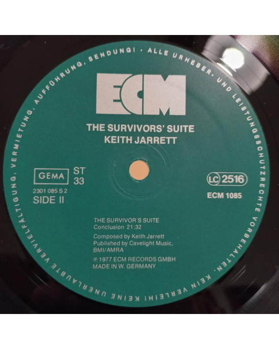 Keith Jarrett - The Survivors' Suite - ECM Keith Jarrett - The Survivors' Suite - ECM