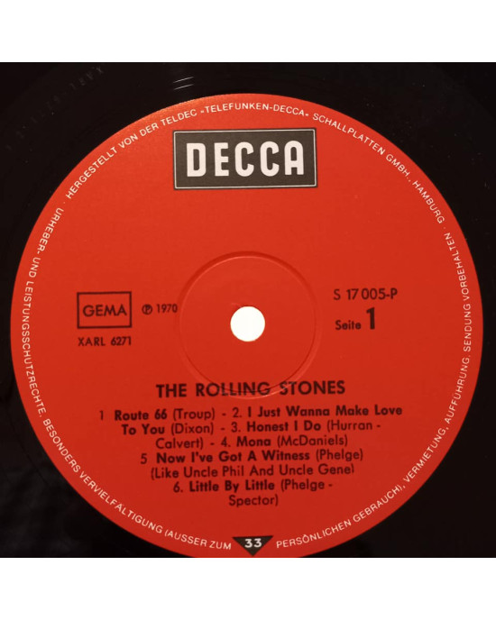 The Rolling Stones - The Rolling Stones + Poster