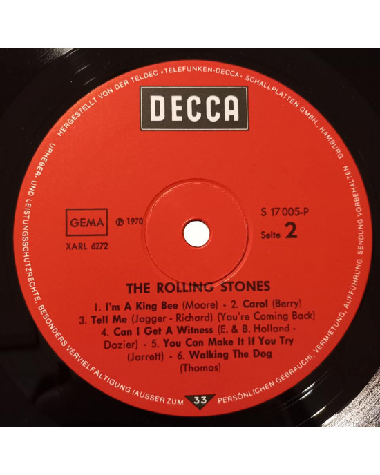 The Rolling Stones - The Rolling Stones + Poster