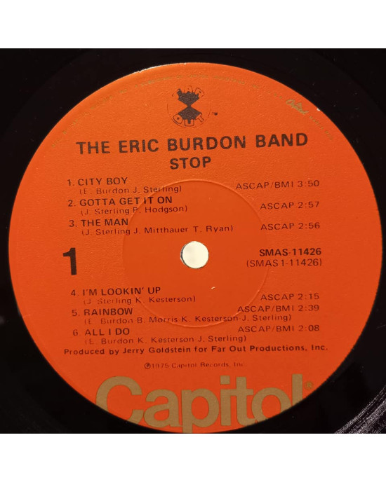 The Eric Burdon Band - Stop