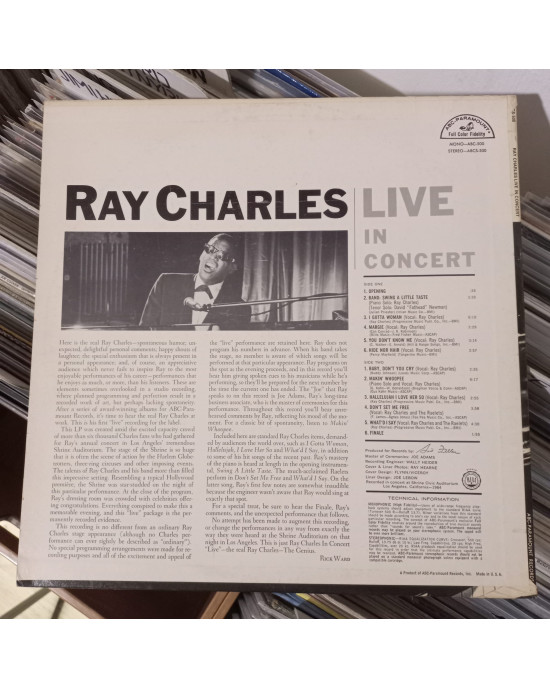 Ray Charles - Live In Concert Ray Charles - Live In Concert