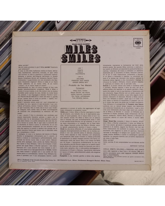 Miles Davis Quintet - Miles Smiles Miles Davis Quintet - Miles Smiles