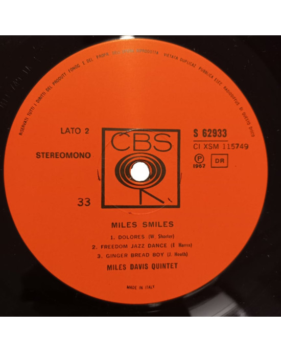 Miles Davis Quintet - Miles Smiles Miles Davis Quintet - Miles Smiles