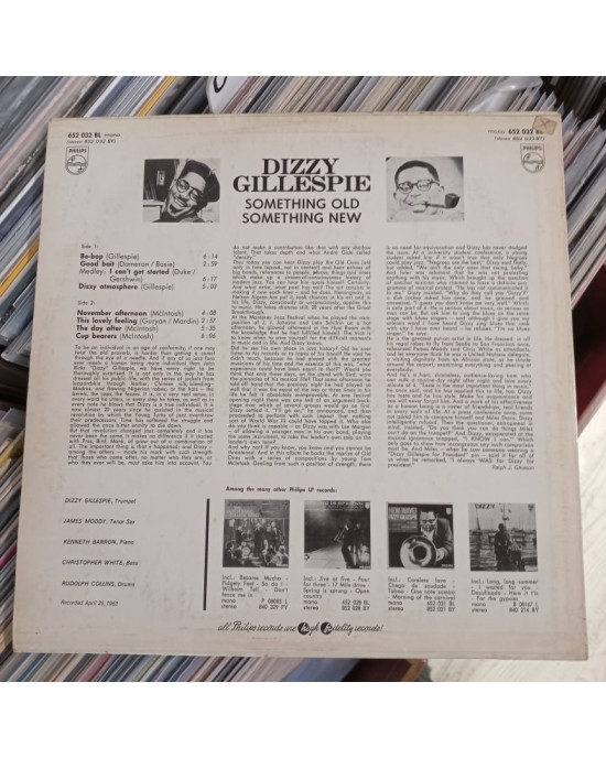 Dizzy Gillespie - Something Old, Something New Dizzy Gillespie - Something Old, Something New