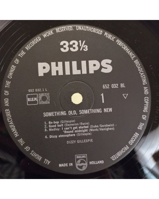 Dizzy Gillespie - Something Old, Something New Dizzy Gillespie - Something Old, Something New