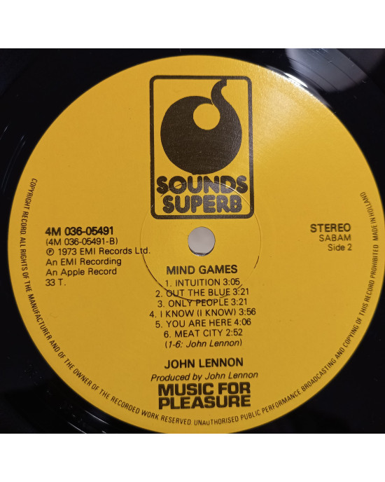 John Lennon - Mind Games