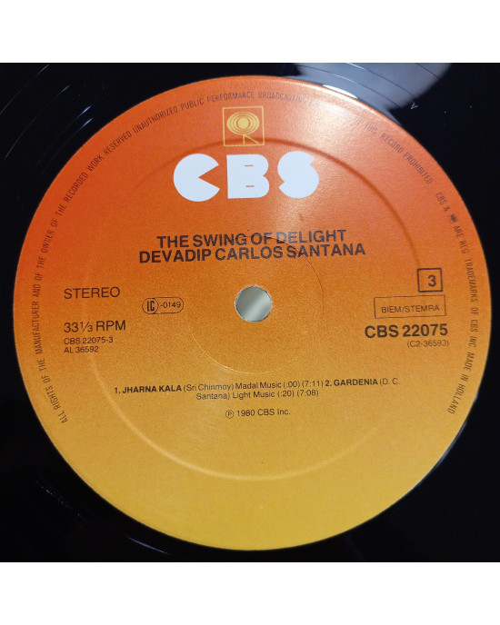 Devadip Carlos Santana - The Swing Of Delight