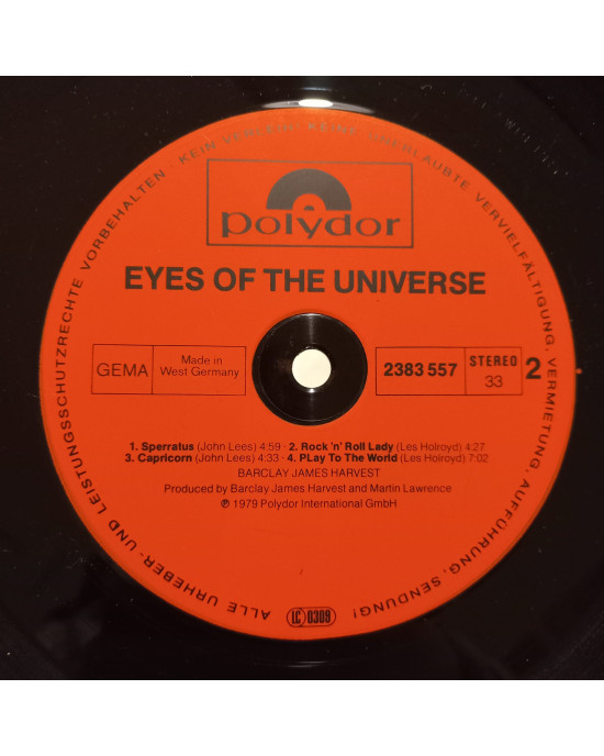 Barclay James Harvest - Eyes Of The Universe Barclay James Harvest - Eyes Of The Universe