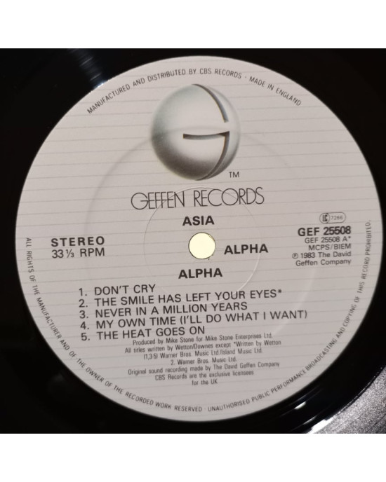 Asia - Alpha Asia - Alpha