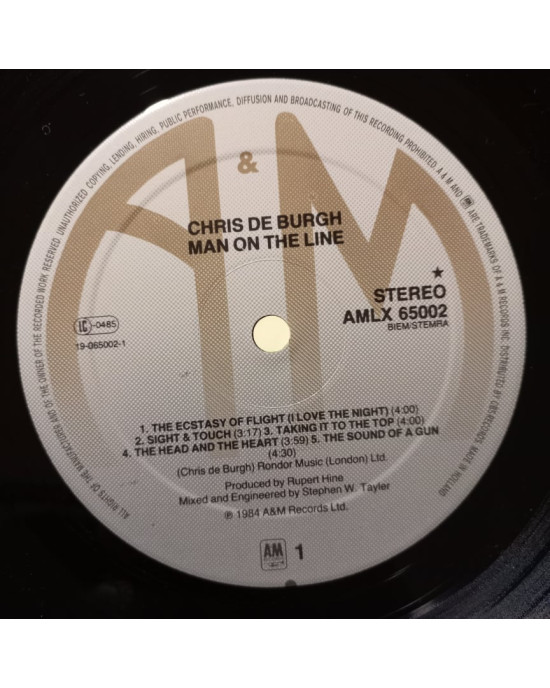 Chris De Burgh - Man On The Line Chris De Burgh - Man On The Line