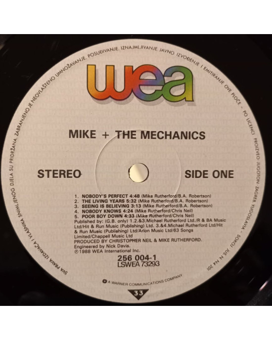 Mike + The Mechanics - Living Years Mike + The Mechanics - Living Years
