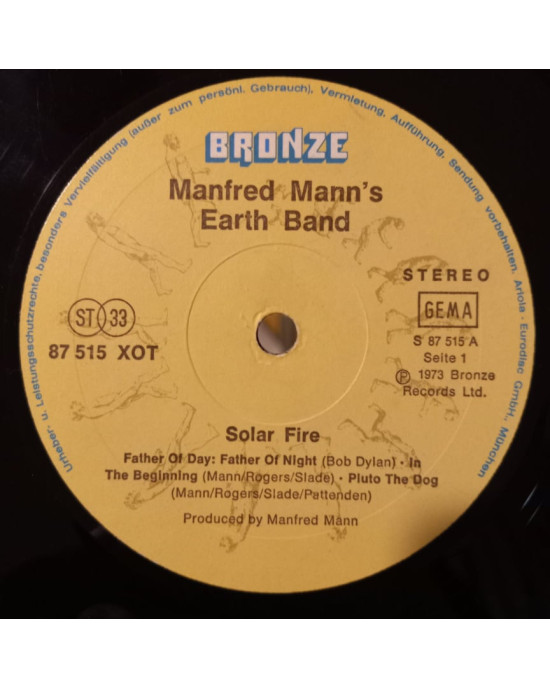Manfred Mann's Earth Band - Solar Fire Manfred Mann's Earth Band - Solar Fire