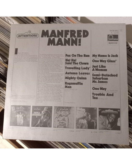 Manfred Mann - Attention! Manfred Mann! Manfred Mann - Attention! Manfred Mann!