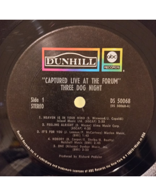 Three Dog Night - Captured Live At The Forum