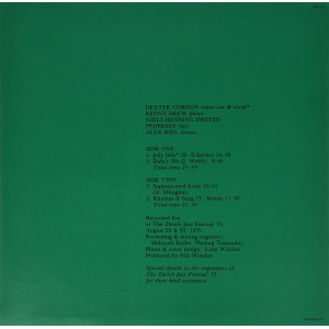 Dexter Gordon - Swiss Nights Vol.3 Dexter Gordon - Swiss Nights Vol.3