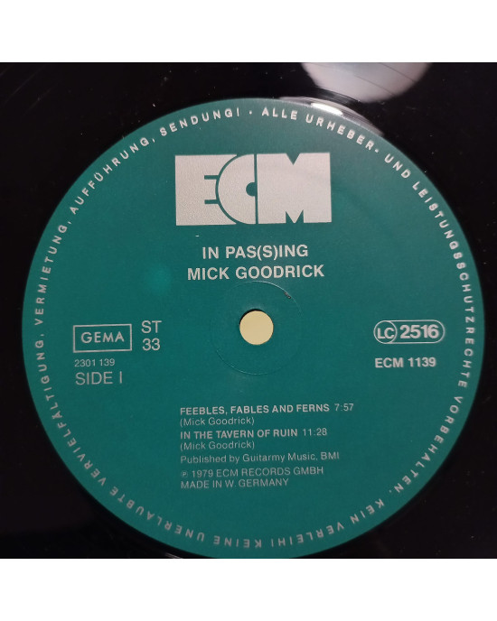 Mick Goodrick - In Pas(s)ing - ECM