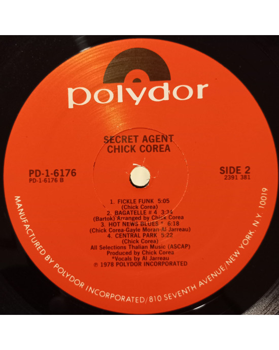 Chick Corea - Secret Agent Chick Corea - Secret Agent