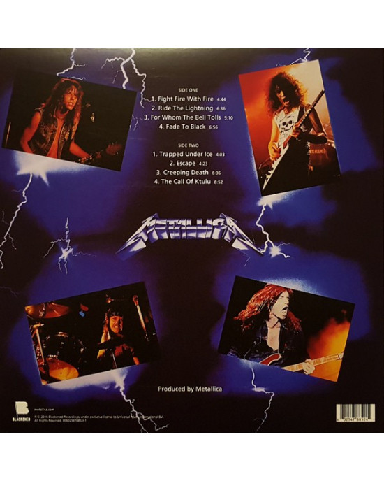 Metallica - Ride The Lightning