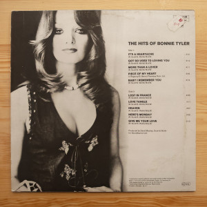 Bonnie Tyler - The Hits Of Bonnie Tyler