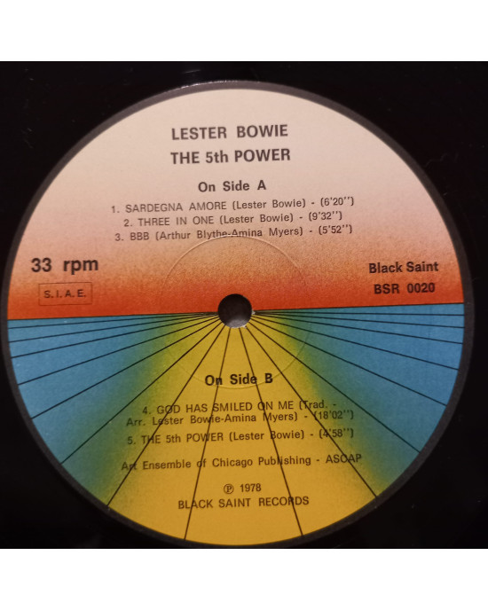 Lester Bowie - The 5th Power Lester Bowie - The 5th Power
