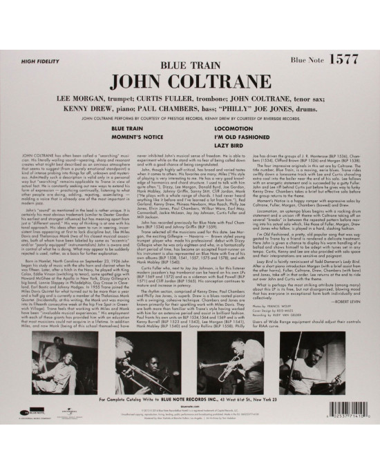 John Coltrane - Blue Train