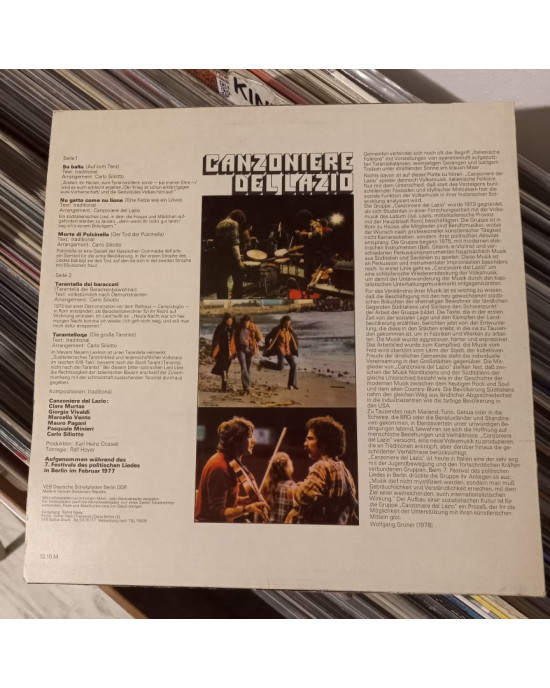 Canzoniere Del Lazio - Canzoniere Del Lazio Canzoniere Del Lazio - Canzoniere Del Lazio