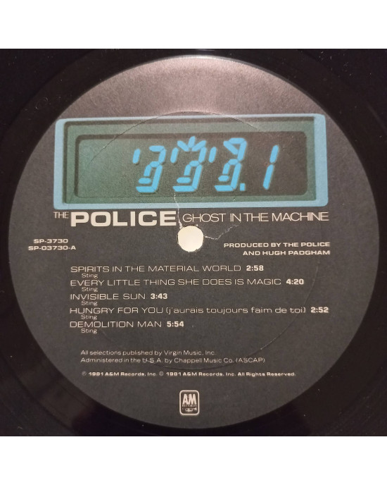 The Police - Ghost In The Machine The Police - Ghost In The Machine