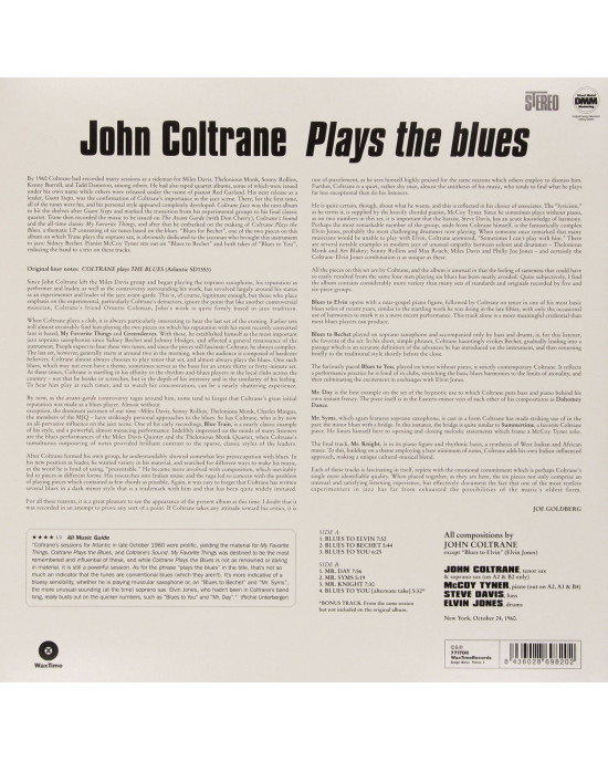 John Coltrane - Coltrane Plays The Blues