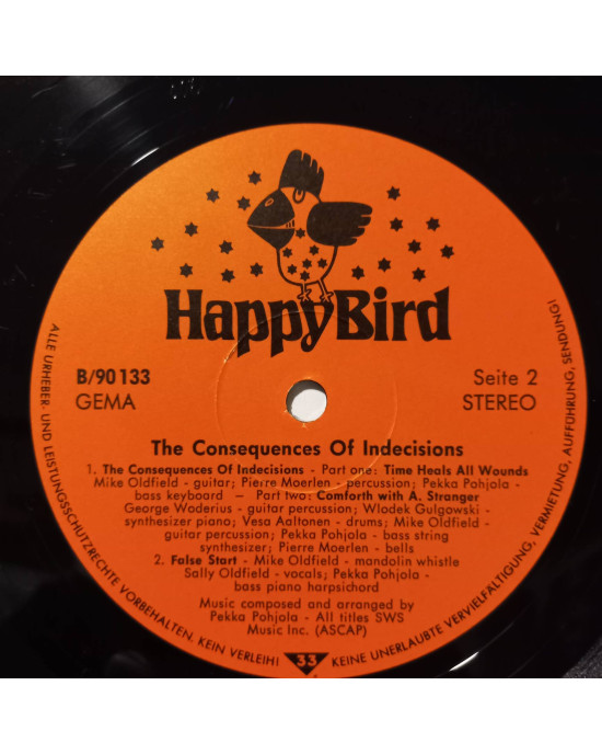 Mike Oldfield - The Consequences Of Indecisions Mike Oldfield - The Consequences Of Indecisions